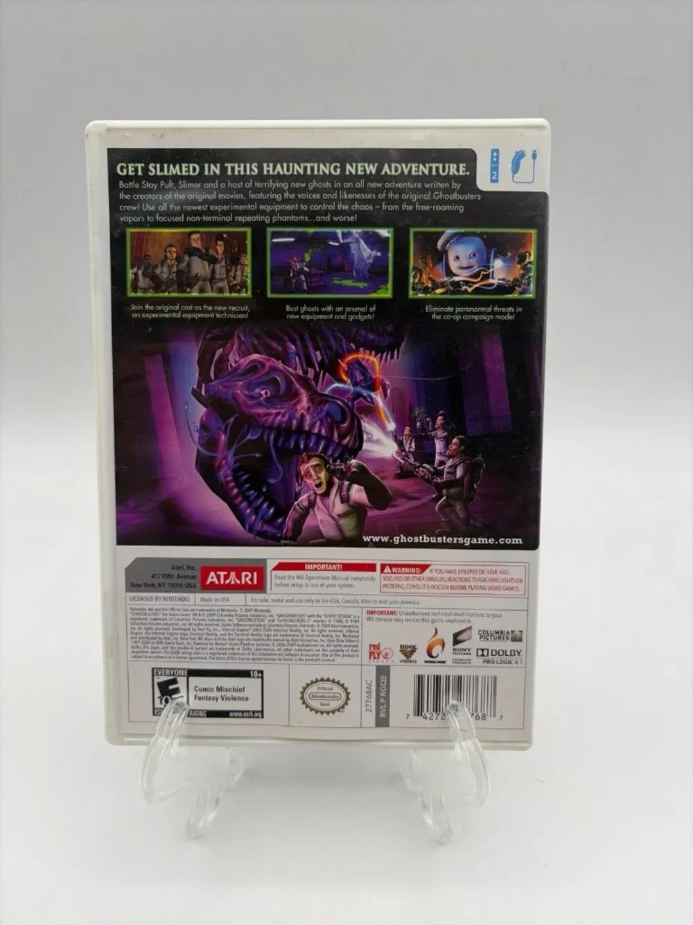 Ghostbusters: The Video Game: Nintendo Wii USA - CIB Complete w/ Manual - Tested